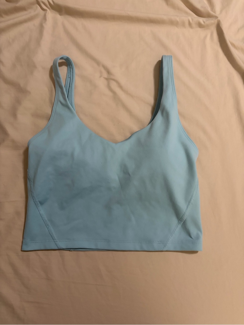 Aeropostale Light Blue Seamless Tank Bralette